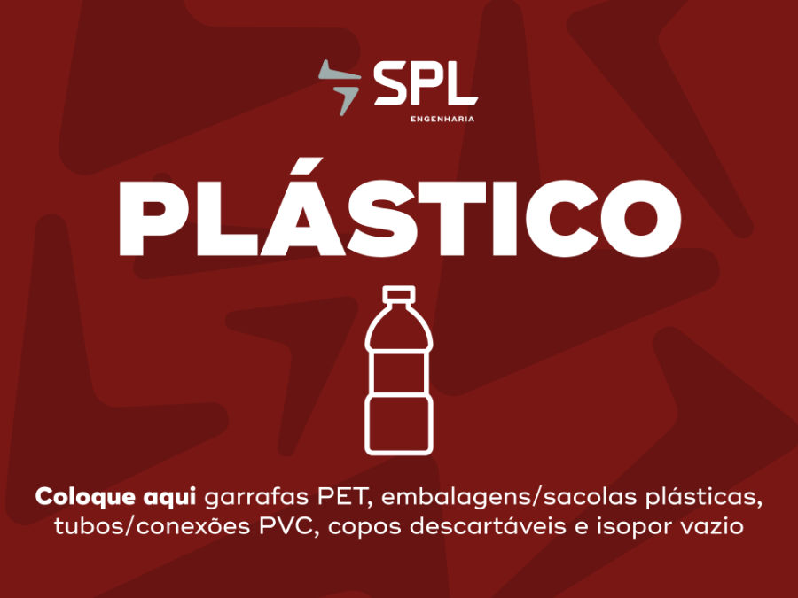 Placa de caçamba PLÁSTICO