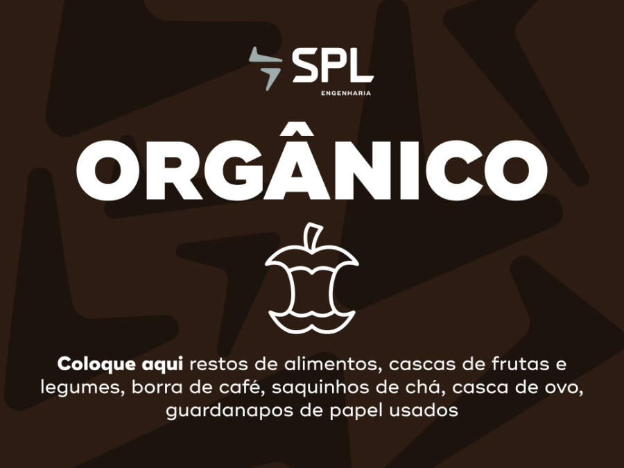 Placa de caçamba ORGÂNICO