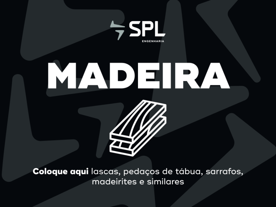 Placa de caçamba MADEIRA
