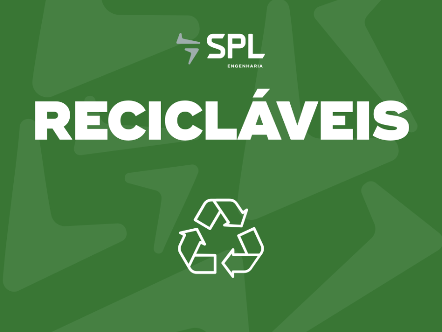 Placa de caçamba RECICLÁVEIS