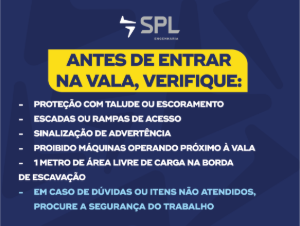 SPL02.01-11 Antes de entrar na vala, verifique